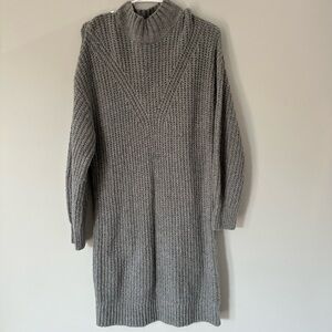 Old Navy Gray Cowl Neck Sweater